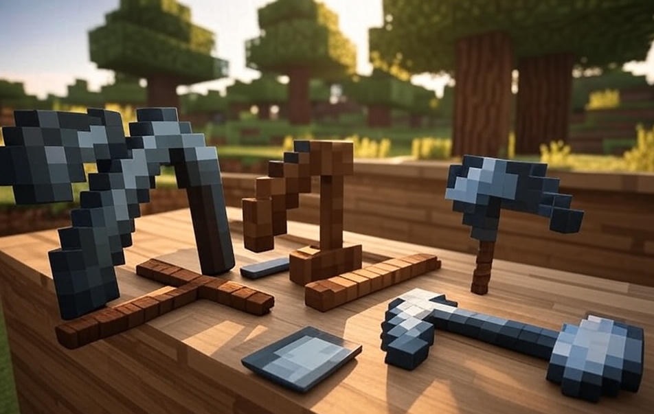 chế tạo công cụ trong minecraft mod