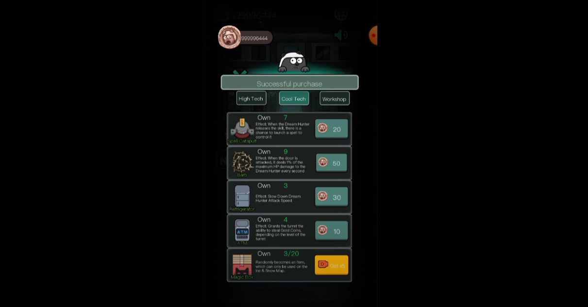 tính năng mod trong Silent Castle MOD APK