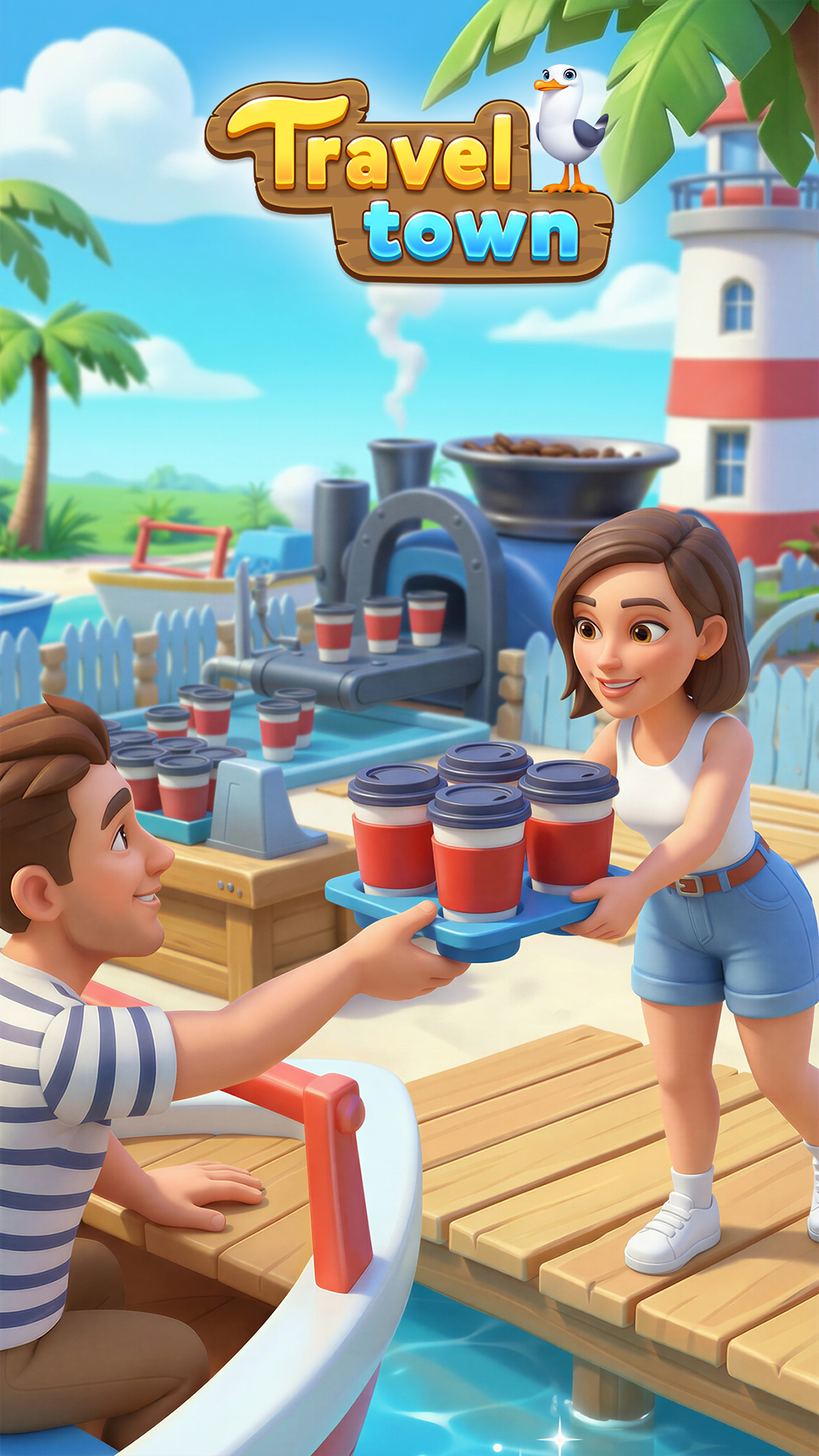 Travel Town - Merge Adventure mod apk screenshot 1