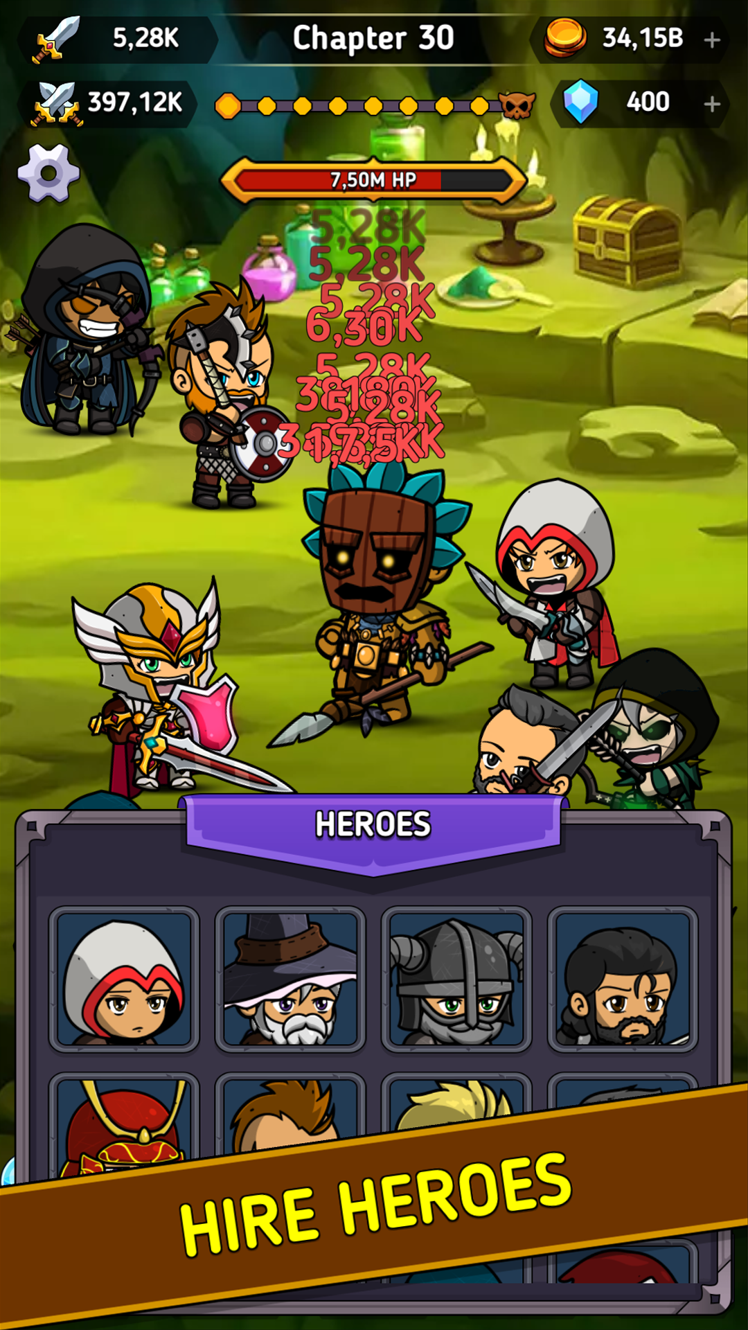 Tap Hero Clicker: Idle RPG mod apk screenshot 4