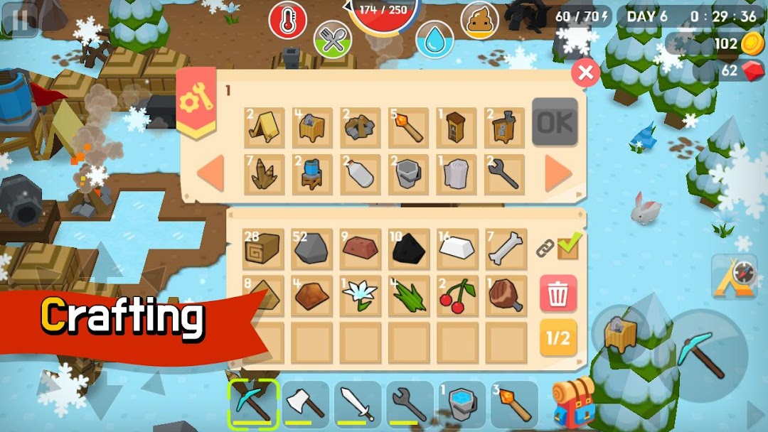 Mine Survival mod apk screenshot 2