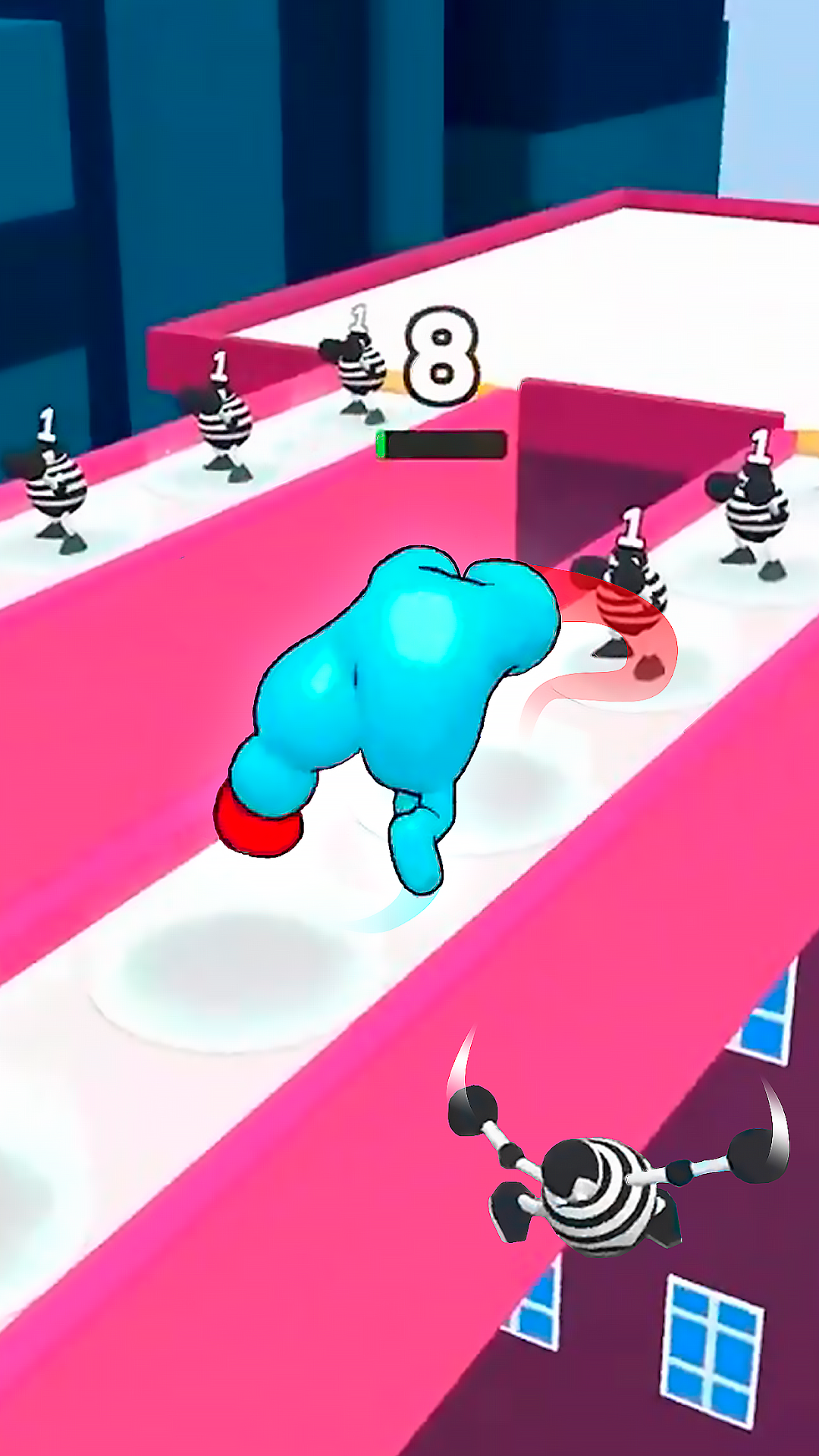 Punchy Race: Run & Fight Game mod apk screenshot 2