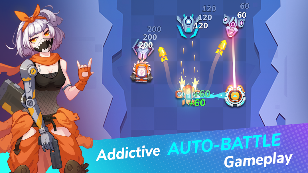 Merge Adventure: Auto Tank War mod apk screenshot 2