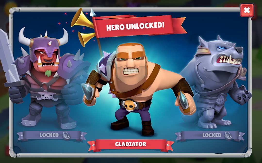 Game of Warriors mod apk screenshot 4