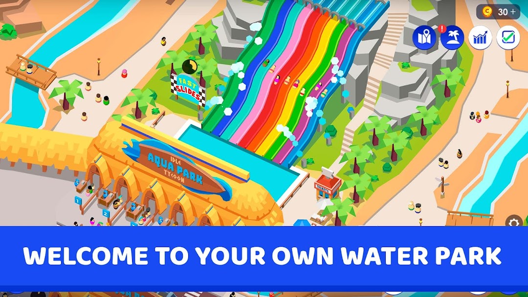 Idle Theme Park Tycoon mod apk screenshot 1