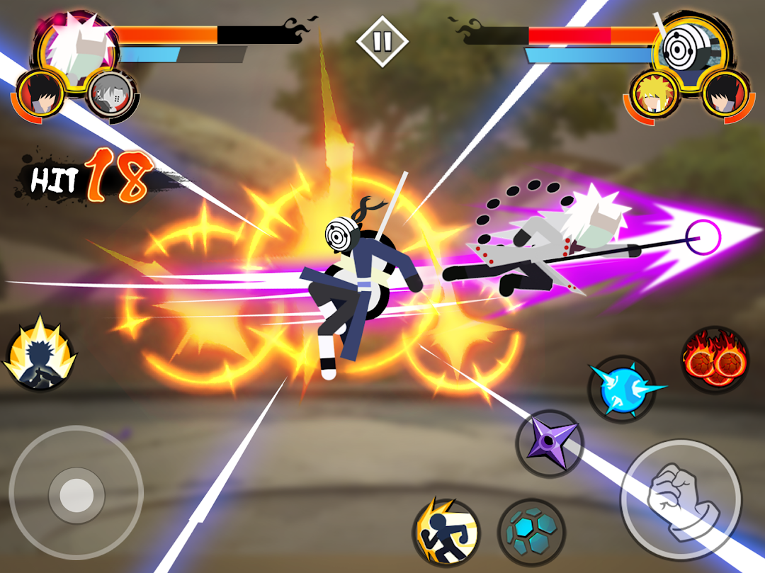 Stickman Ninja 3v3 Battle mod apk screenshot 5