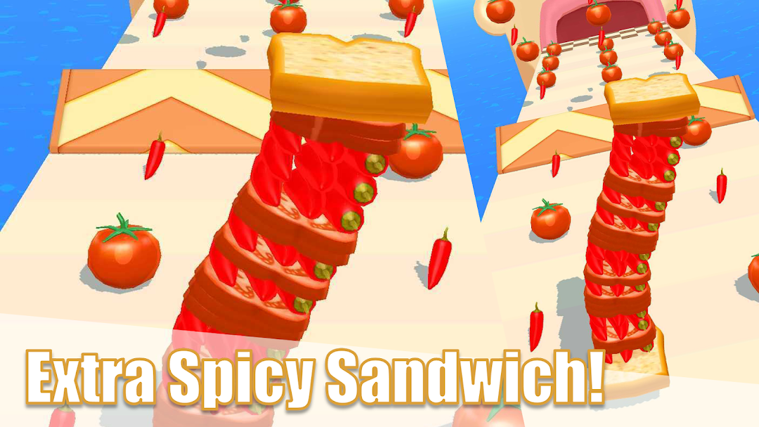 Sandwich Runner mod apk screenshot 3