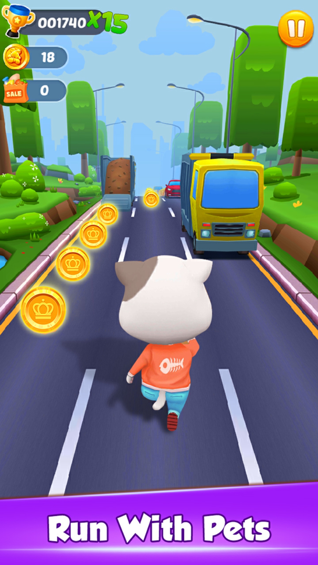 Pet Runner mod apk screenshot 2