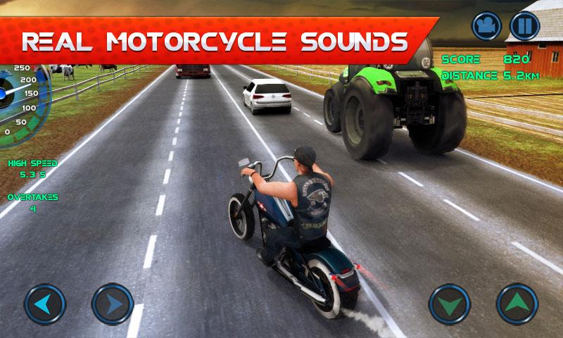 Moto Traffic Race mod apk screenshot 2