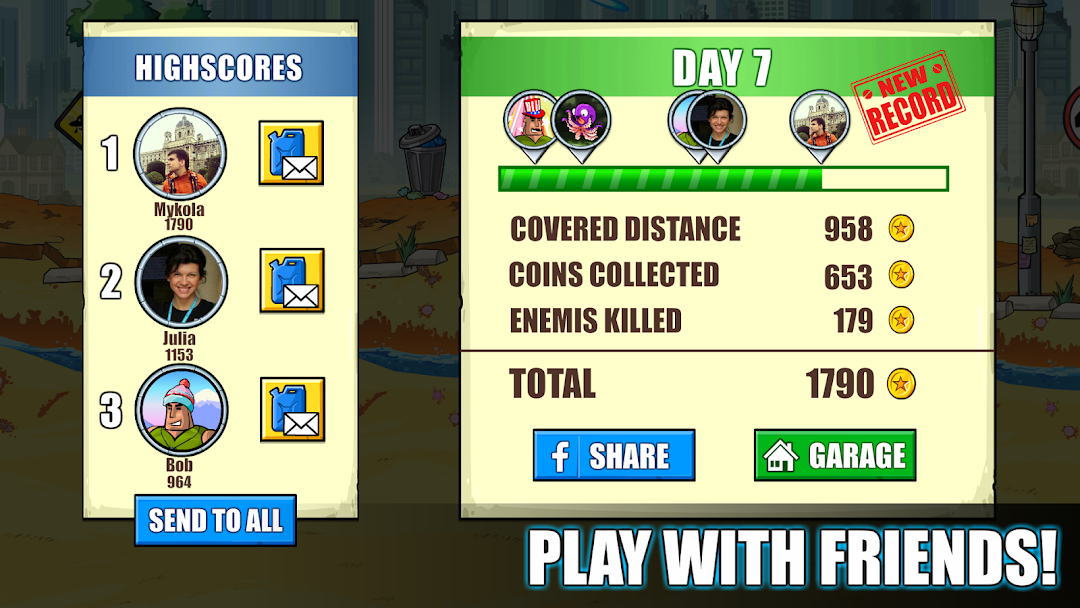 Mad Day - Truck Distance Game mod apk screenshot 3