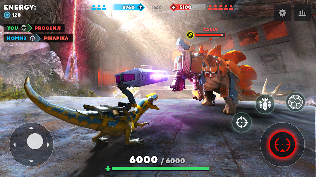 Dino Squad: Dinosaur Shooter mod apk screenshot 2