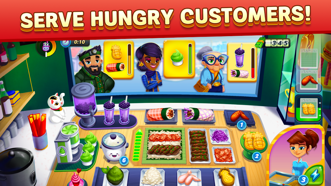 Diner DASH Adventures mod apk screenshot 1