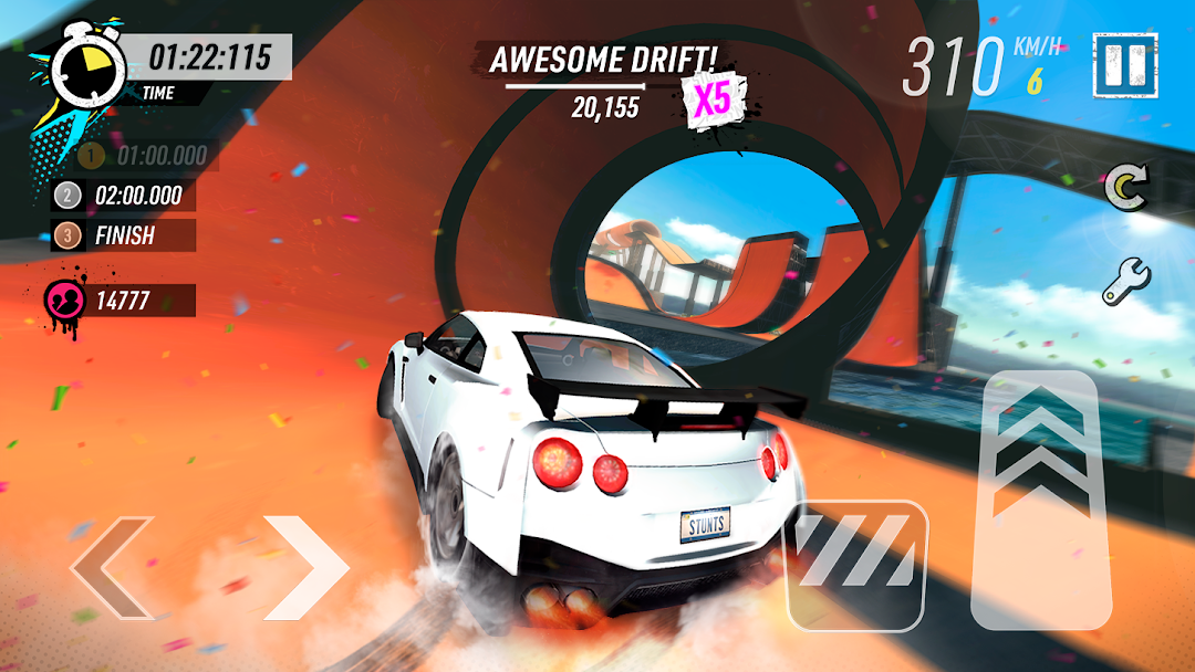 Car Stunt Races: Mega Ramps mod apk screenshot 1