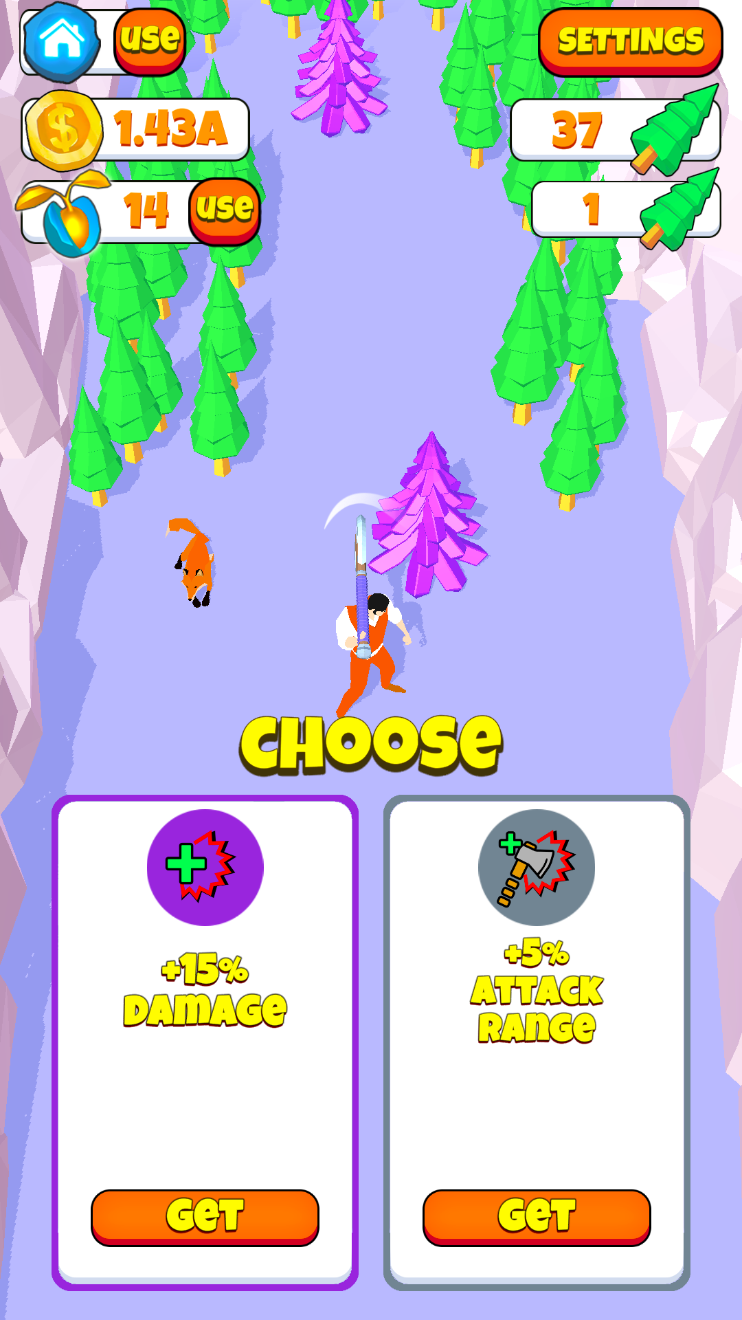 Idle Lumberjack 2 mod apk screenshot 4