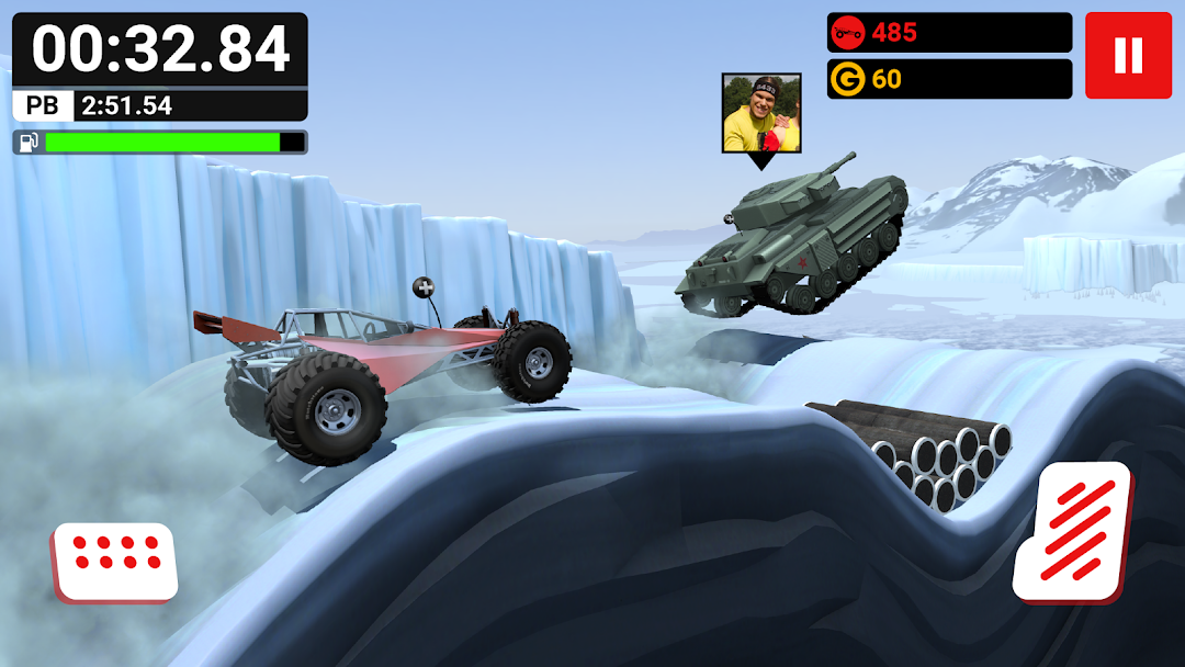 MMX Hill Dash mod apk screenshot 2