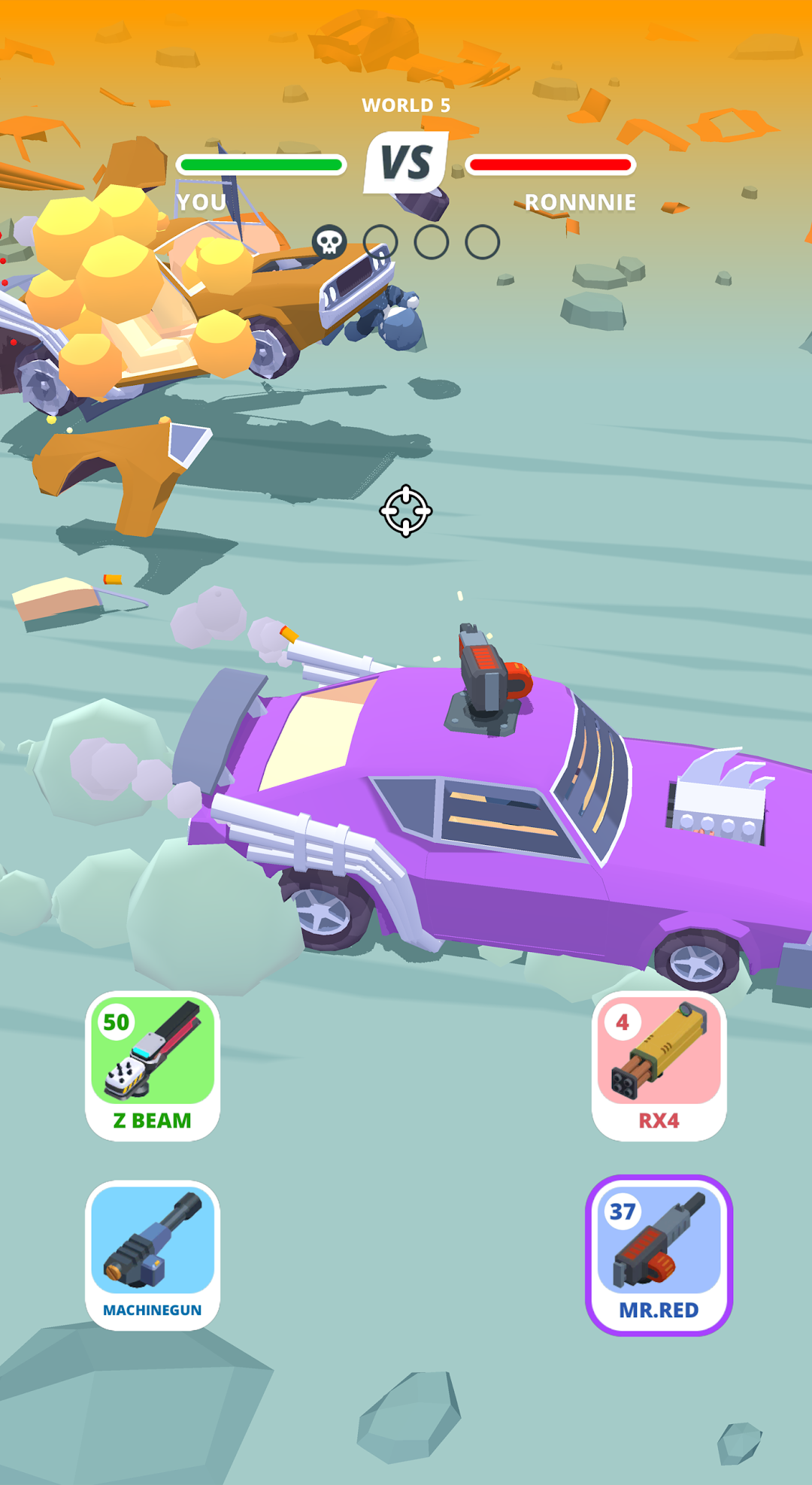 Desert Riders: Car Battle Game mod apk screenshot 1