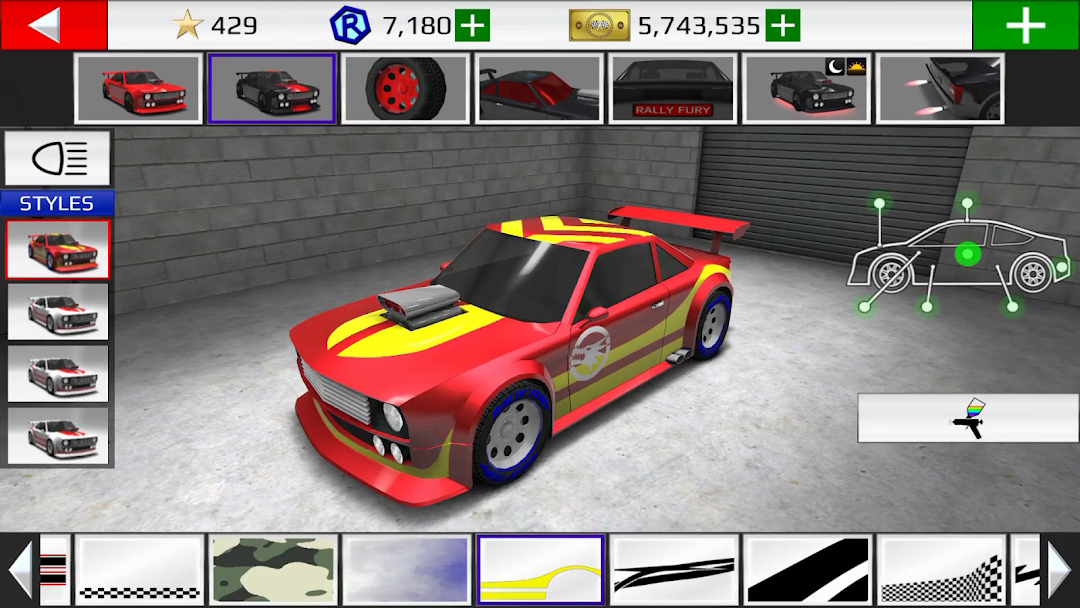 Rally Fury - Extreme Racing mod apk screenshot 2