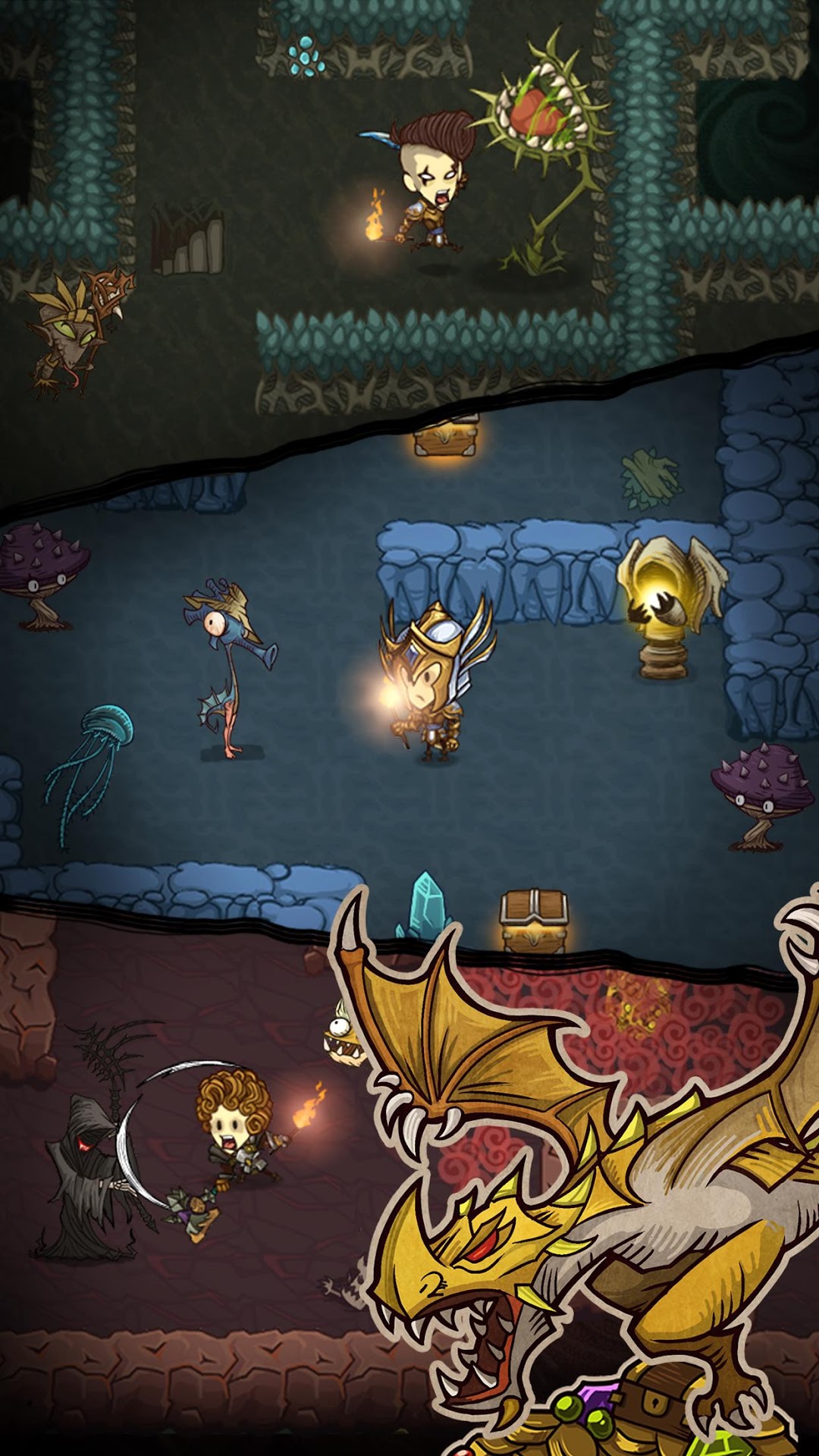 The Greedy Cave mod apk screenshot 2