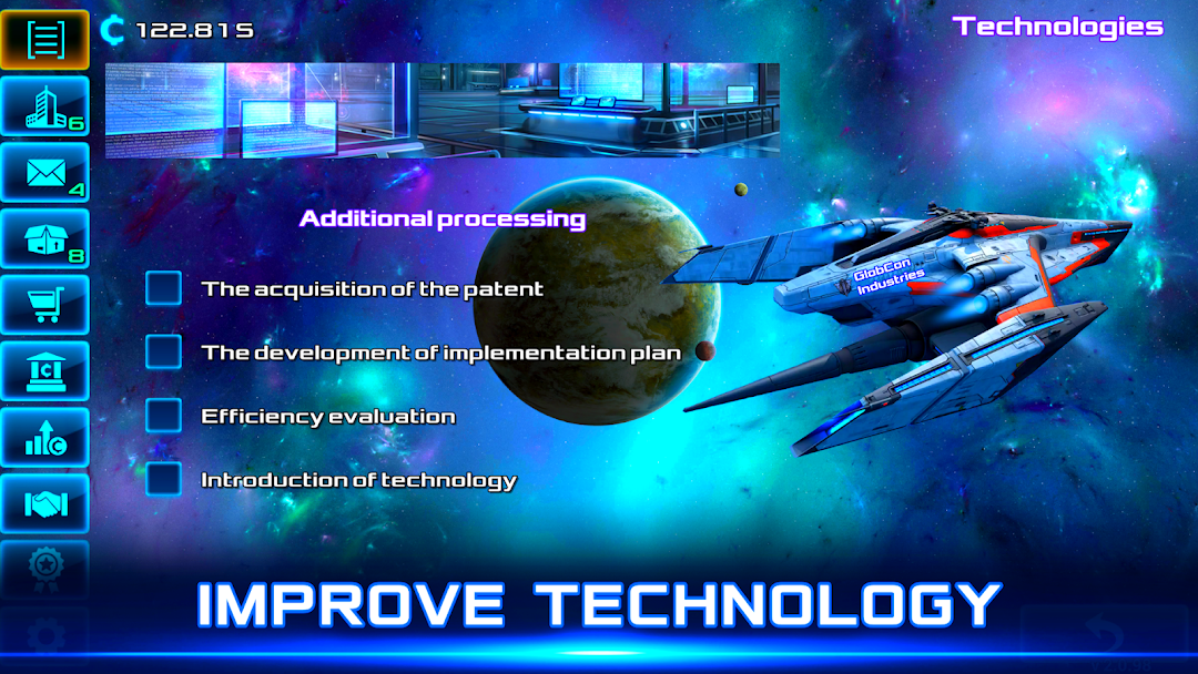 Idle Space Business Tycoon mod apk screenshot 3