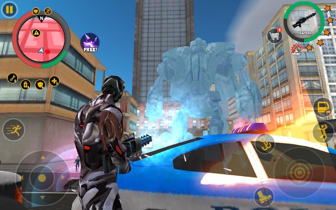 Rope Hero 3 mod apk screenshot 2