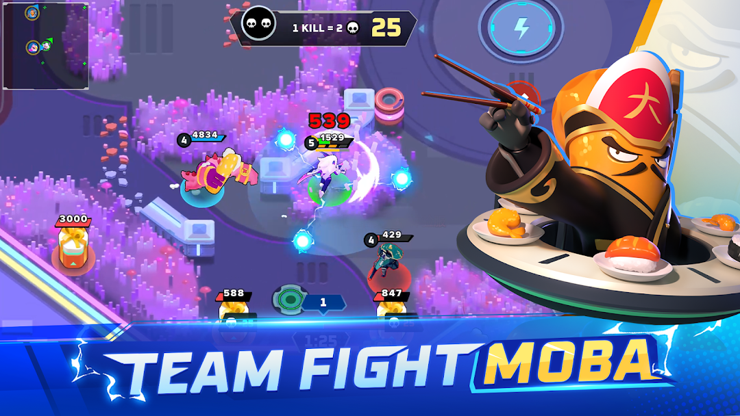 Thetan Arena: MOBA Survival mod apk screenshot 2