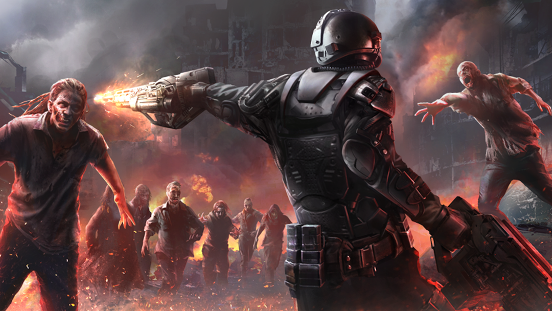 Zombie Shooter Hell 4 Survival mod apk screenshot 1