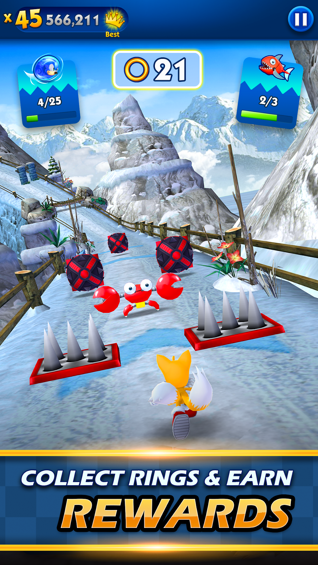 Sonic Dash Run mod apk screenshot 4