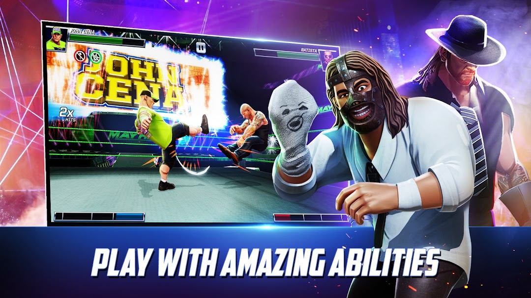 WWE Mayhem mod apk screenshot 3