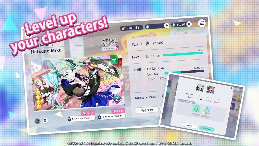 HATSUNE MIKU: COLORFUL STAGE! mod apk screenshot 1