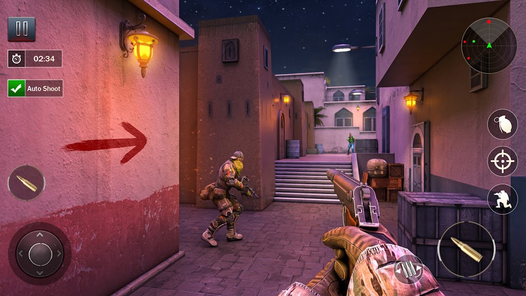 FPS Commando Shooting Games mod apk screenshot 4