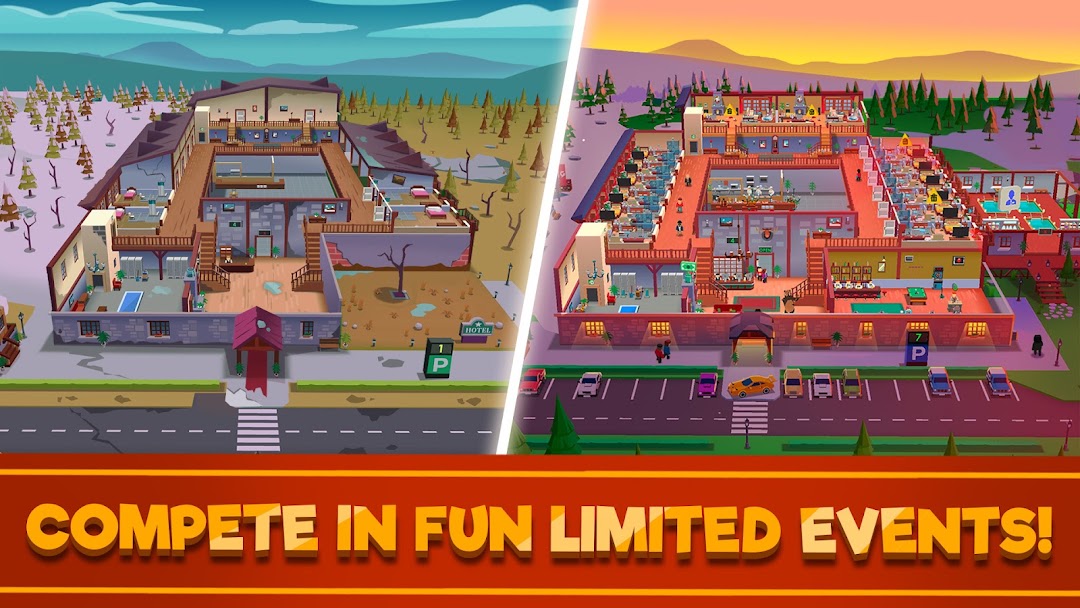 Hotel Empire Tycoon－Idle Game mod apk screenshot 3