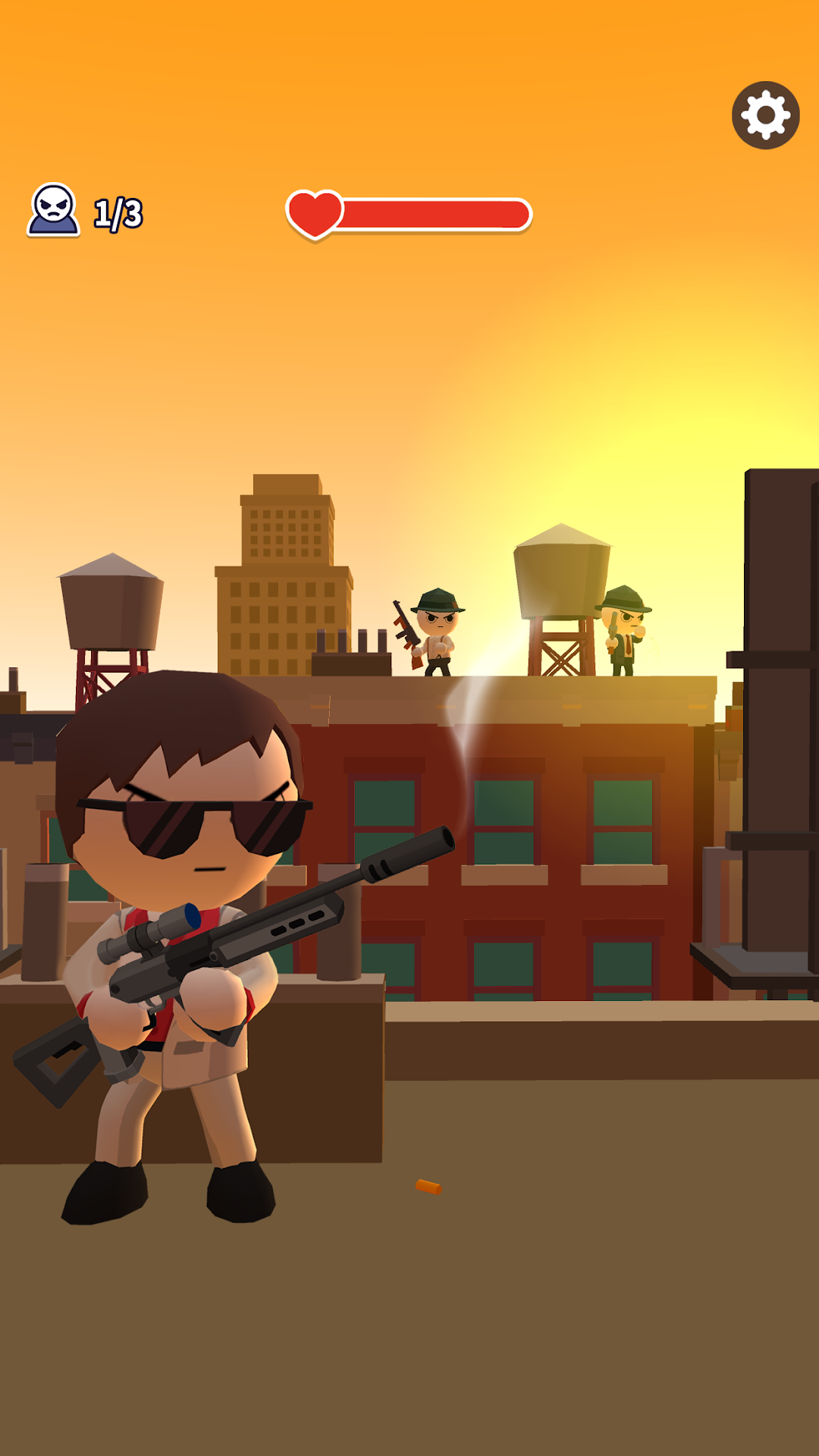 Mafia Sniper — Wars of Clans mod apk screenshot 1