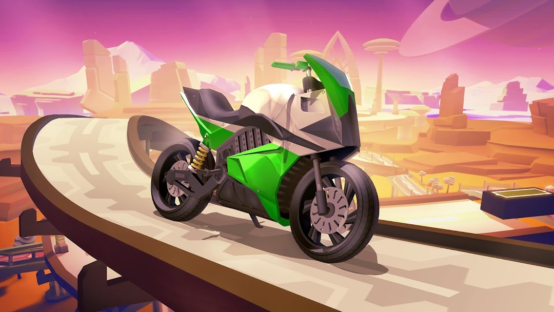 Gravity Rider Zero mod apk screenshot 1