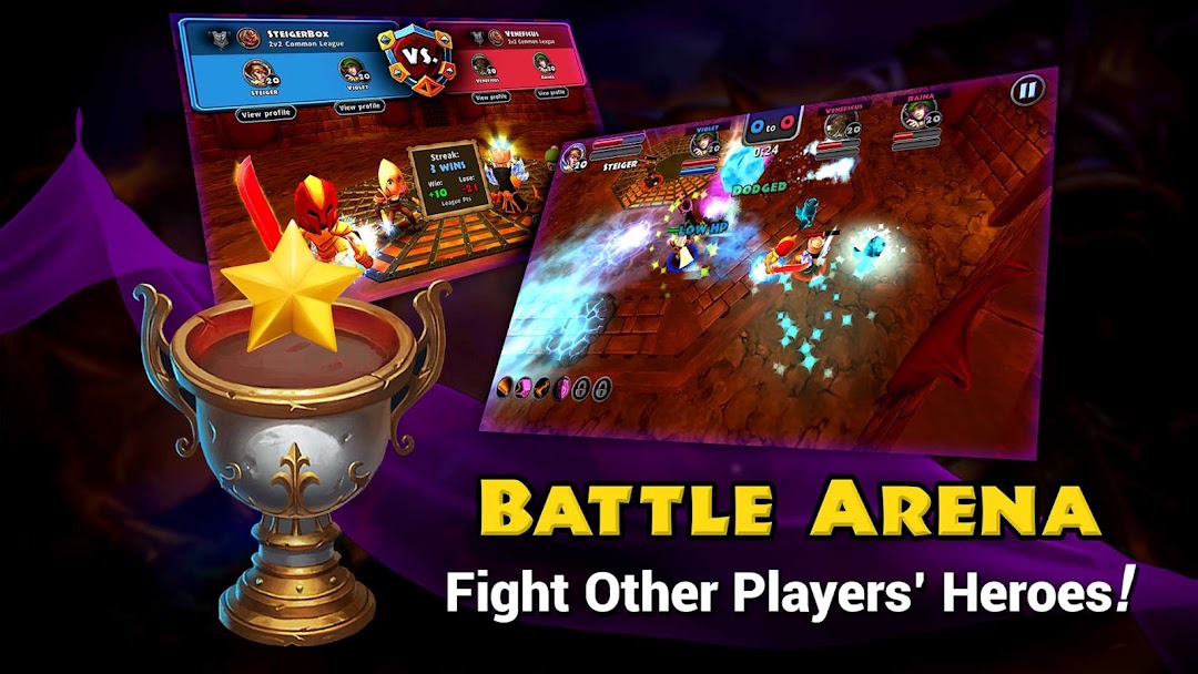 Dungeon Quest mod apk screenshot 1