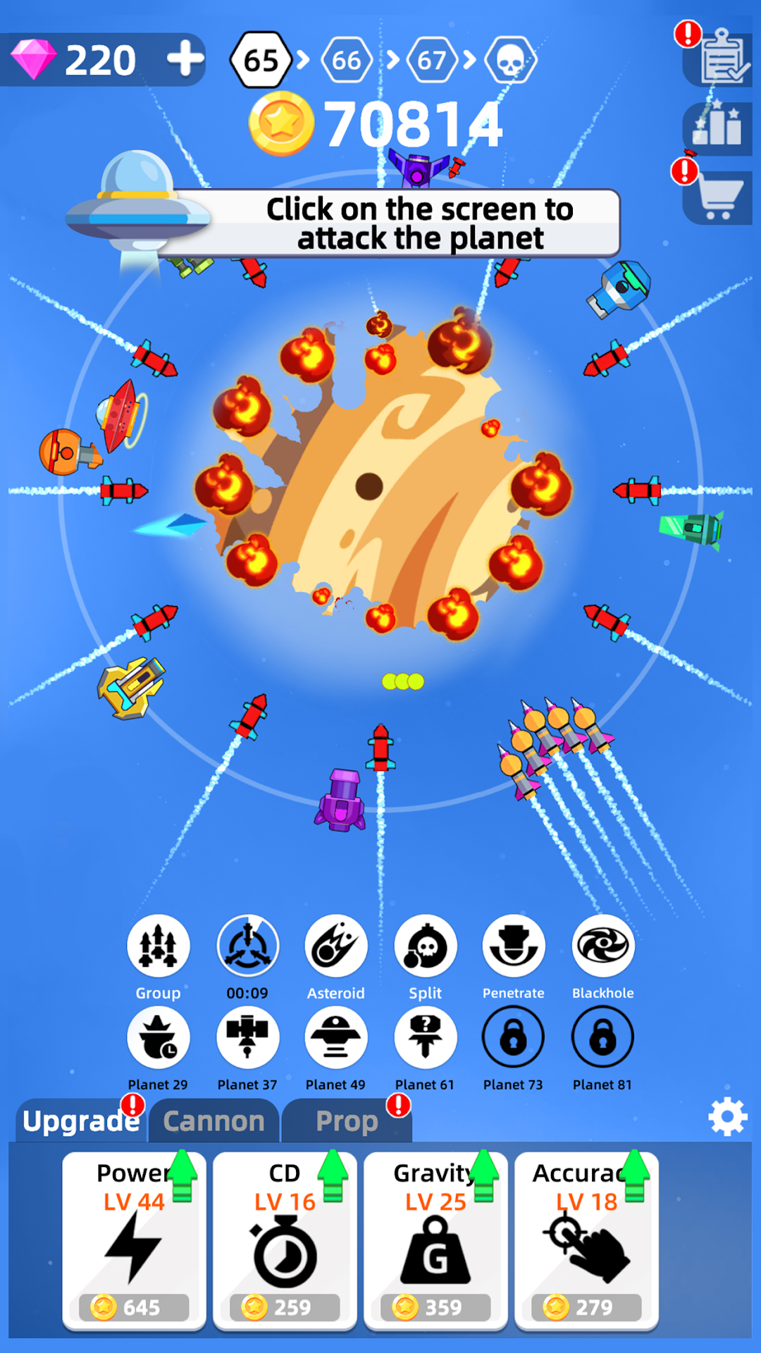 Planet Smash mod apk screenshot 1