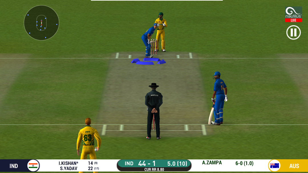 Real Cricket™ 20 mod apk screenshot 2