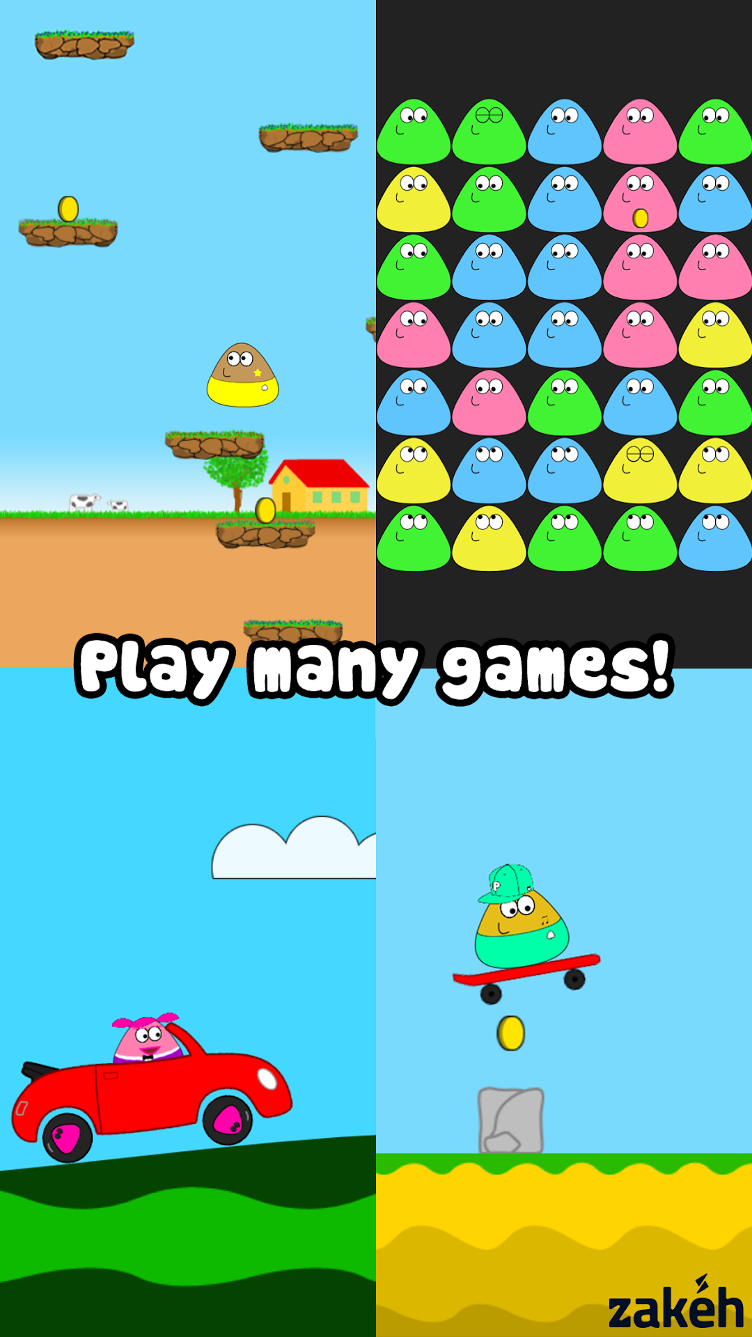 Pou mod apk screenshot 2