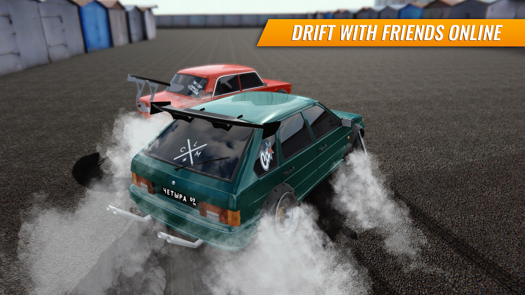 Russian Car Drift mod apk screenshot 1