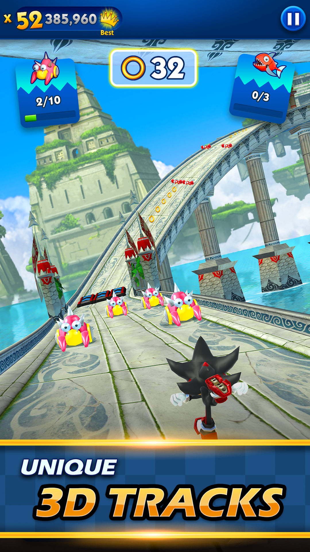 Sonic Dash Run mod apk screenshot 2