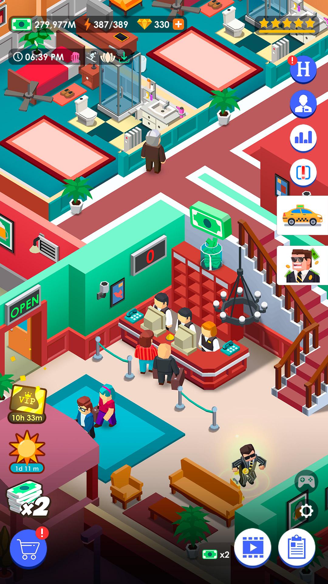 Hotel Empire Tycoon－Idle Game mod apk screenshot 5