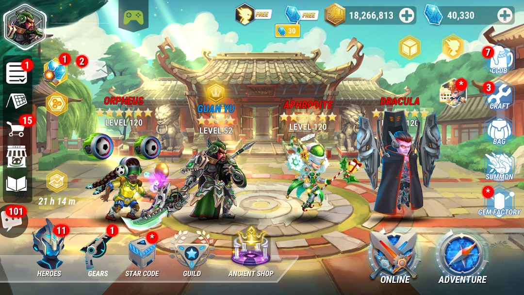 Heroes Infinity: Super Heroes mod apk screenshot 1
