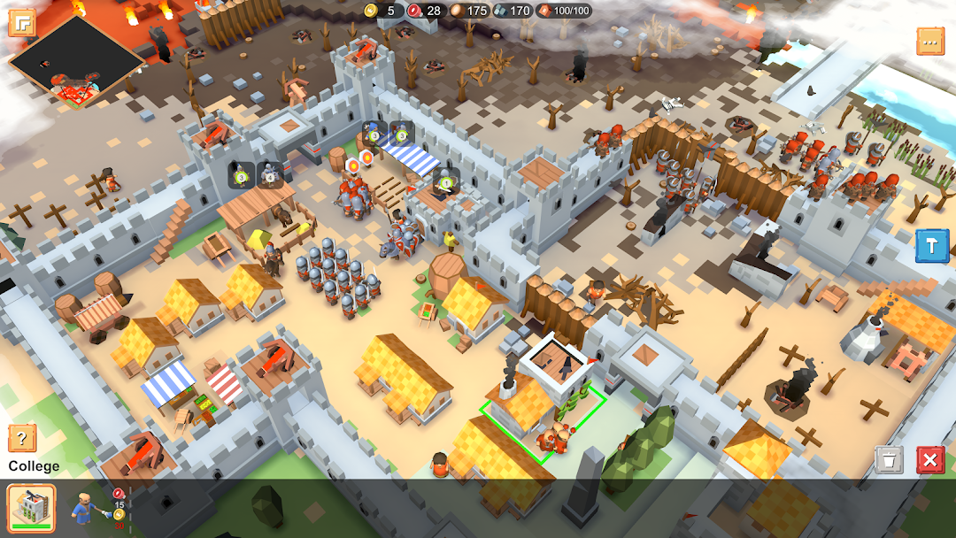 RTS Siege Up! - Medieval War mod apk screenshot 1