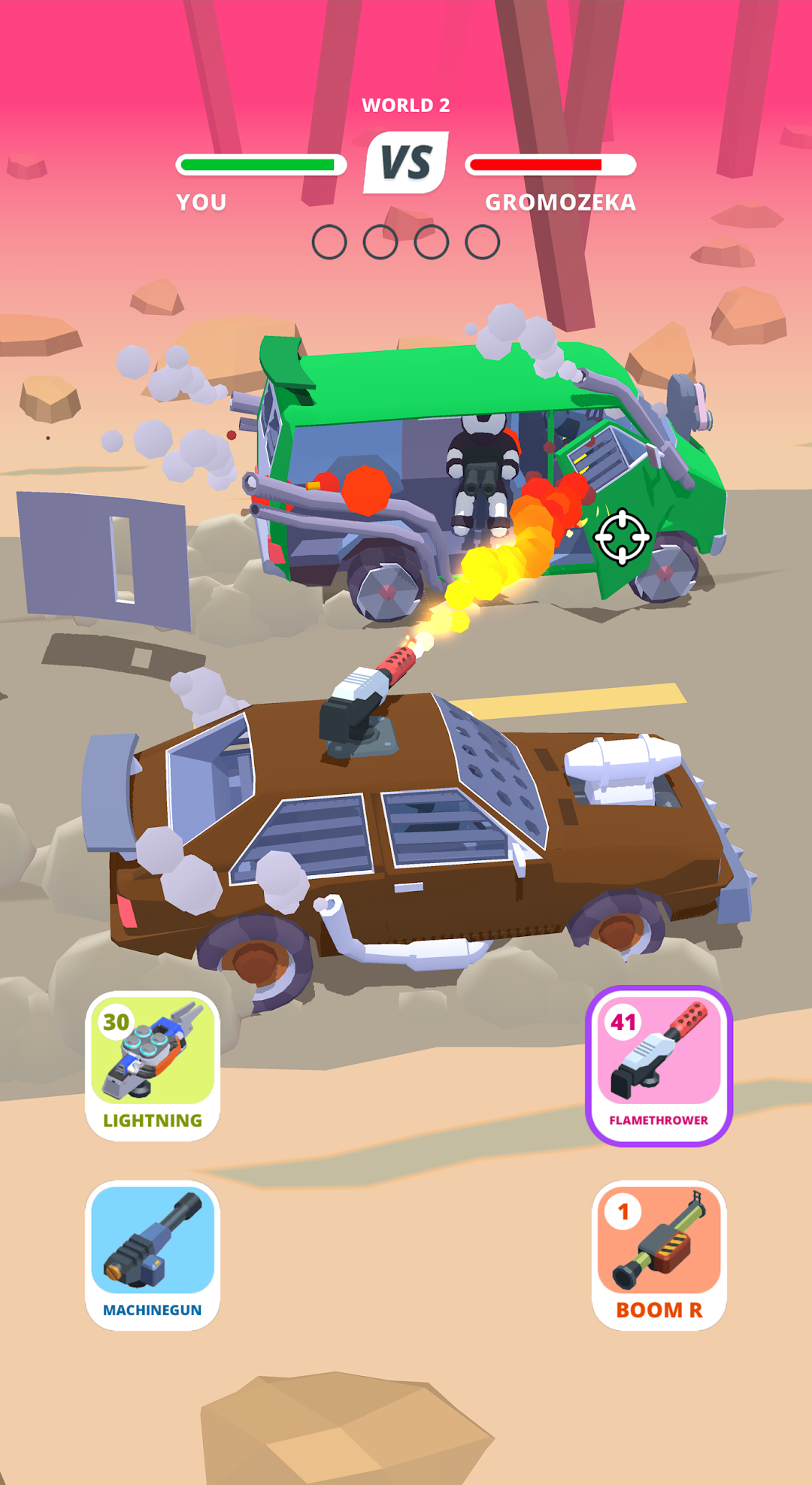 Desert Riders: Car Battle Game mod apk screenshot 3