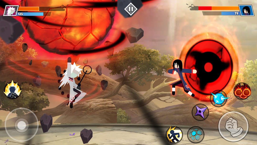 Stickman Shinobi: Ninja Fight mod apk screenshot 2