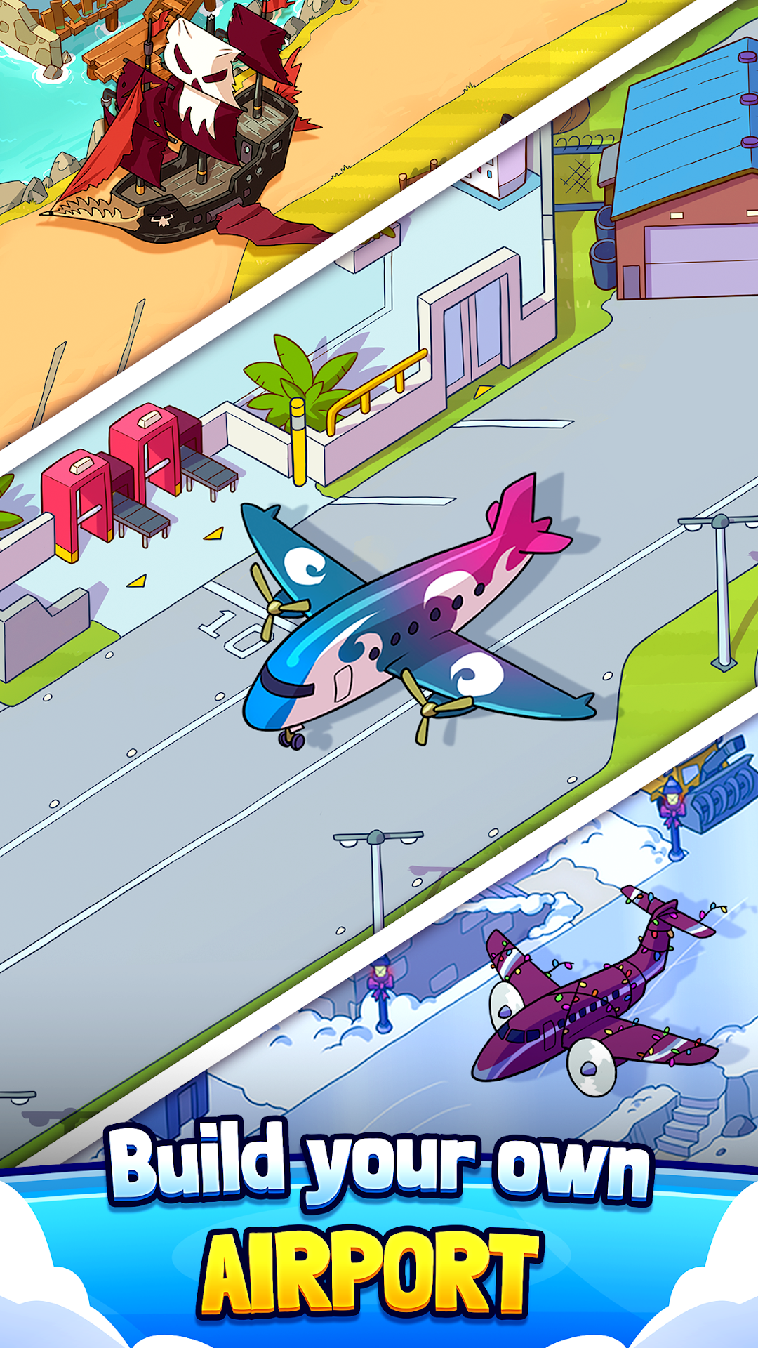Airport BillionAir Idle Tycoon mod apk screenshot 1