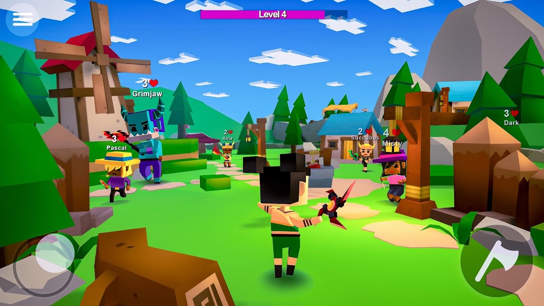 AXES.io mod apk screenshot 2