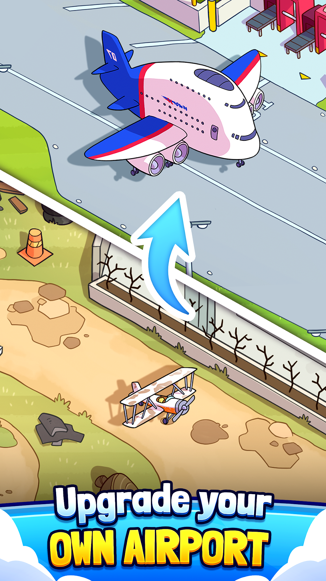 Airport BillionAir Idle Tycoon mod apk screenshot 2