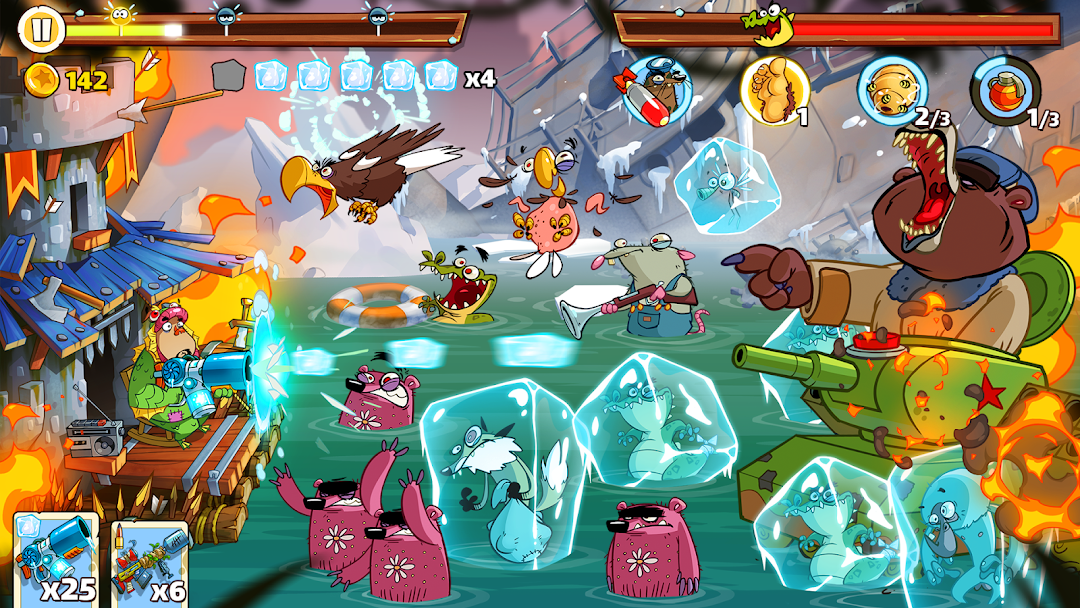 Swamp Attack 2 mod apk screenshot 2