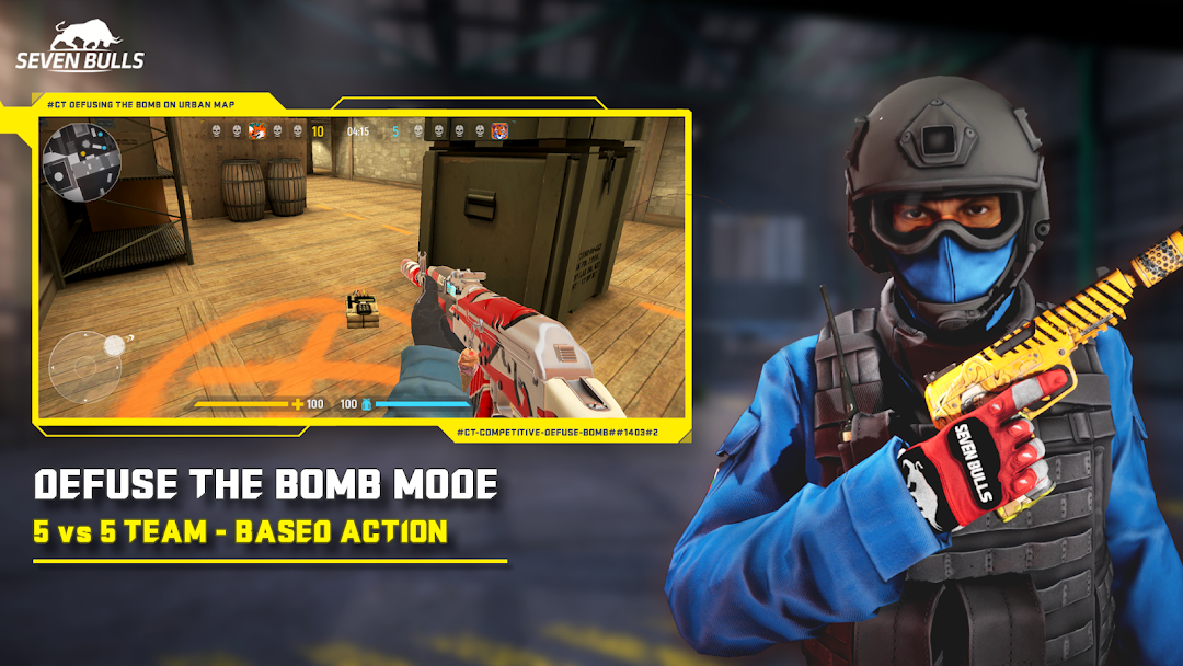 Counter Attack Multiplayer FPS mod apk screenshot 2