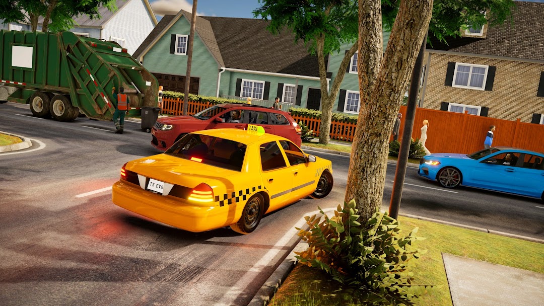 Taxi Car Simulator : EVO mod apk screenshot 2
